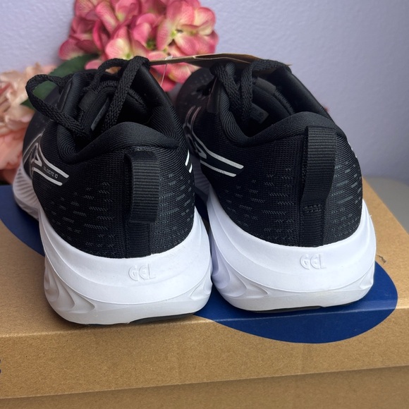 Asics Black and White Athletic Sneakers - Picture 5 of 10